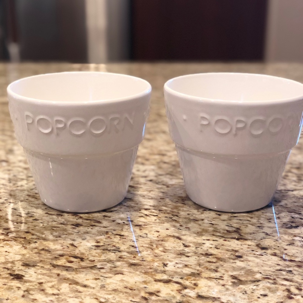 Crate & Barrel earthenware bowls (set of 2)